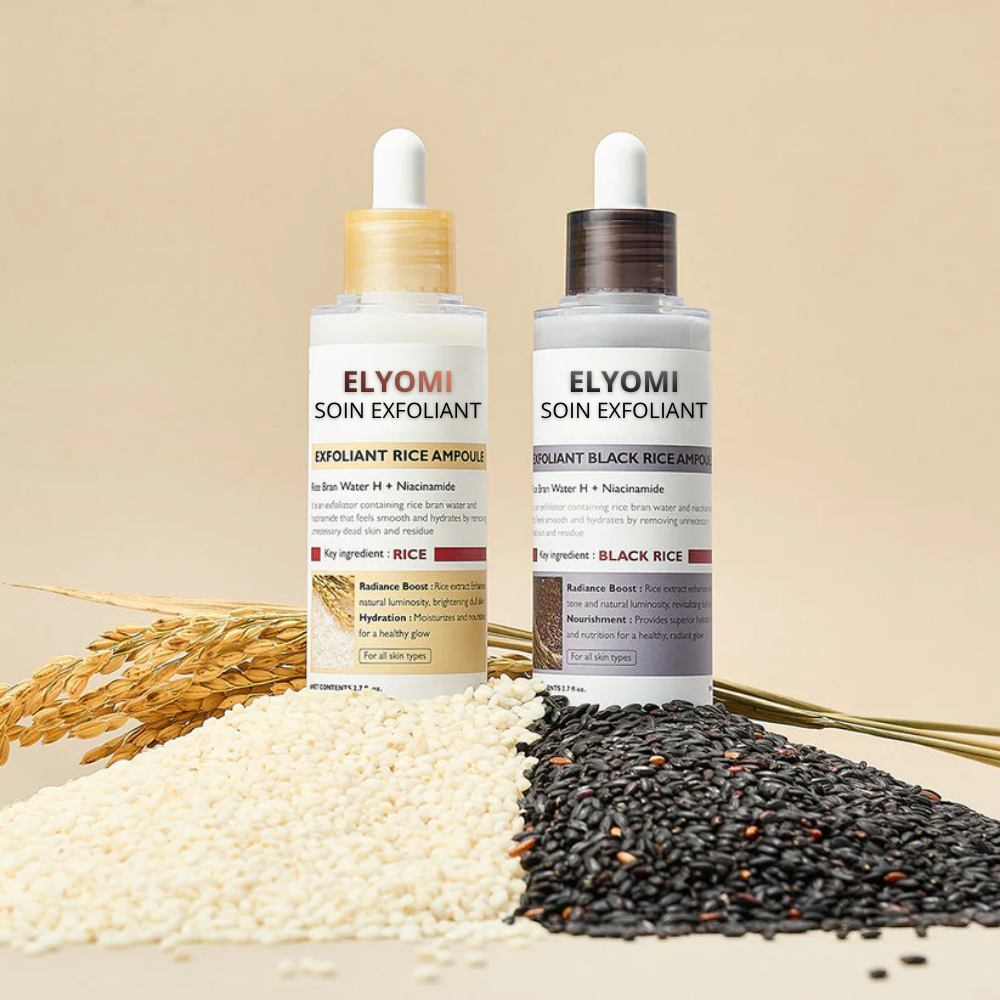 Sérum exfoliant au riz